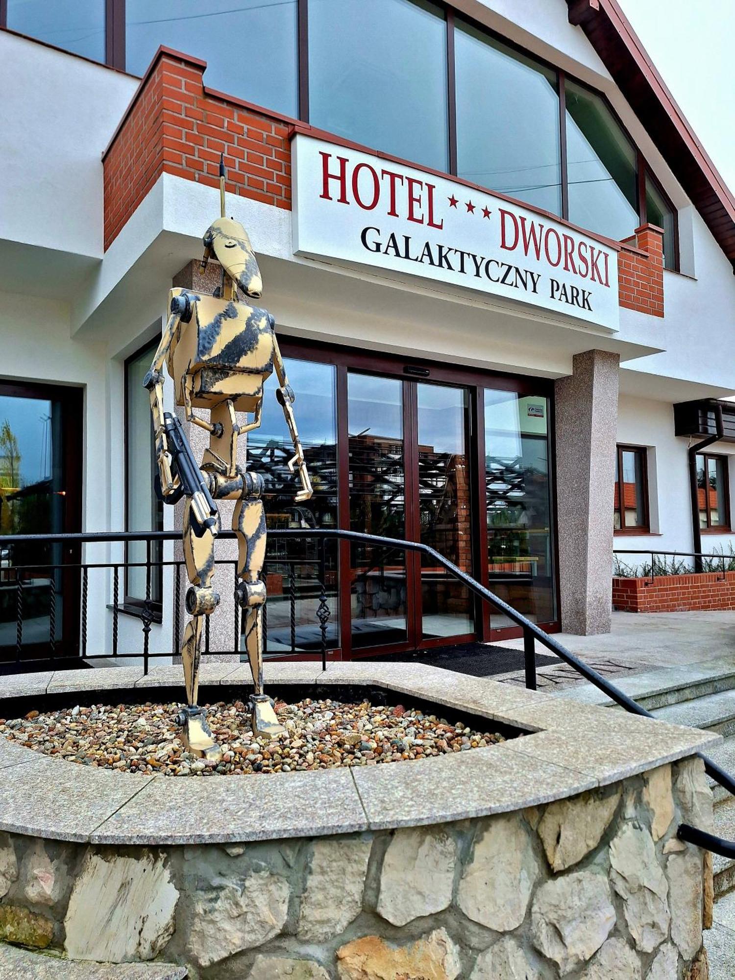 Hotel Dworski Galaktyczny Park Warzymice Eksteriør bilde